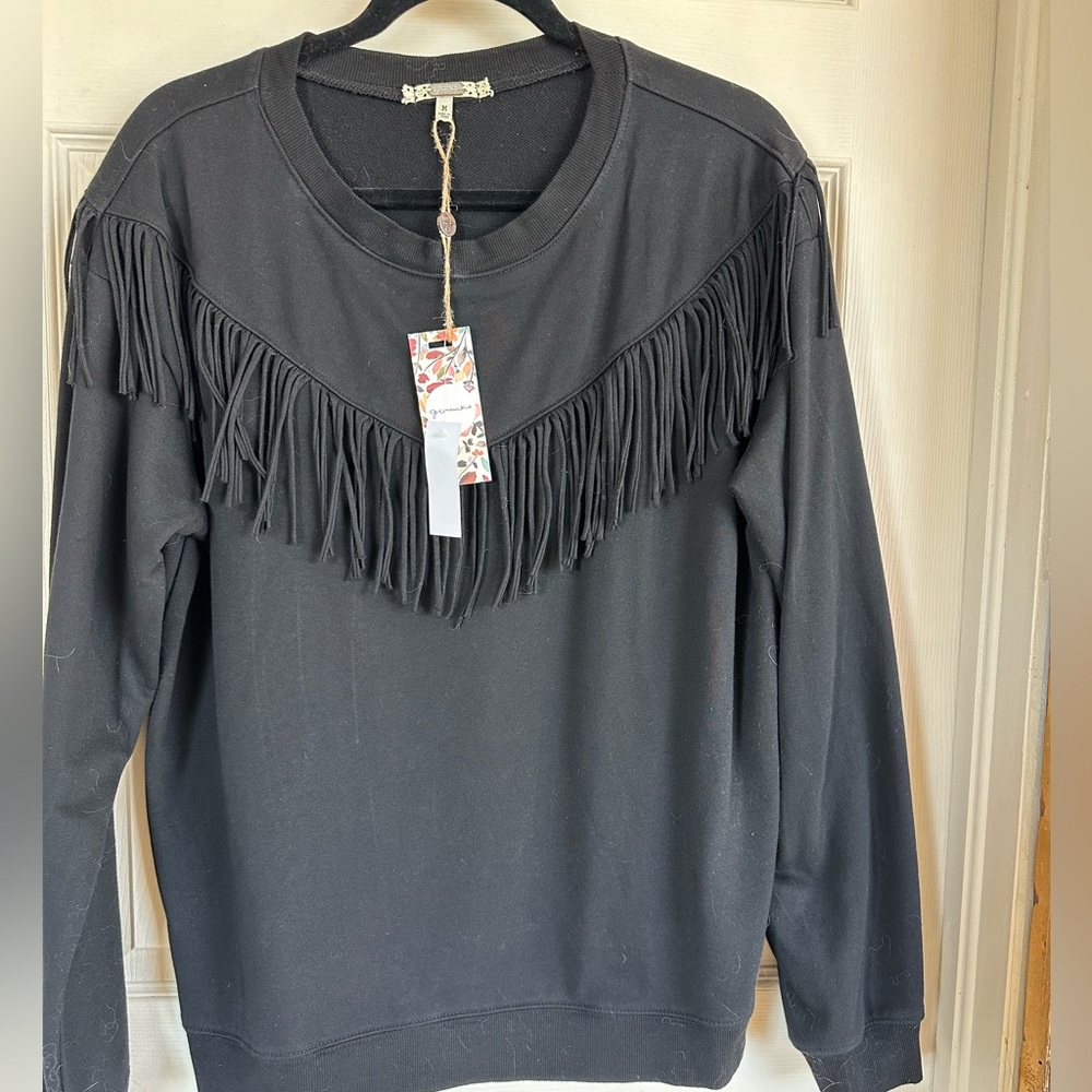 Gimmicks fringe sweatshirt